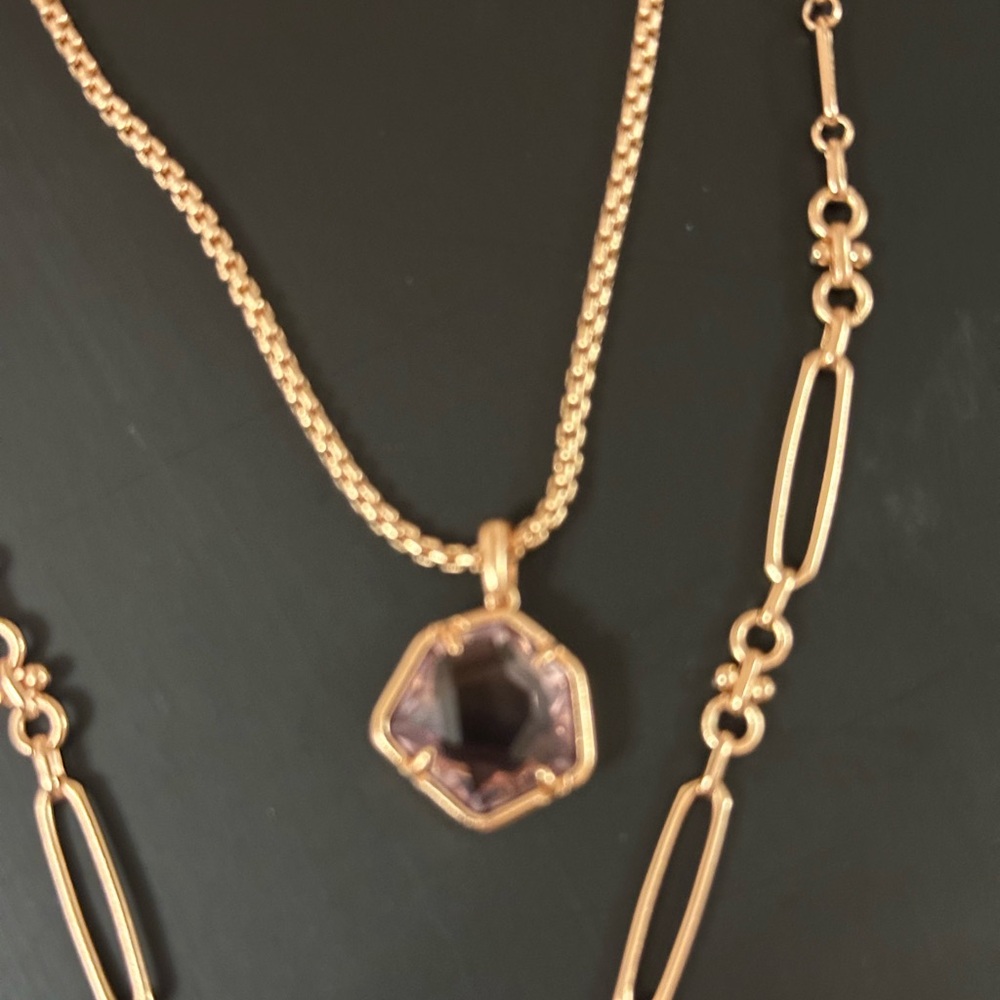 Gold Pendant Necklace